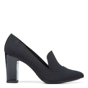 DONALD PLINER Heyde Black Nylon Trouser Heels